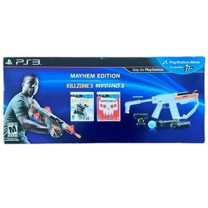 PS3 Mayhem Edition Killzone 3 Resistance 3